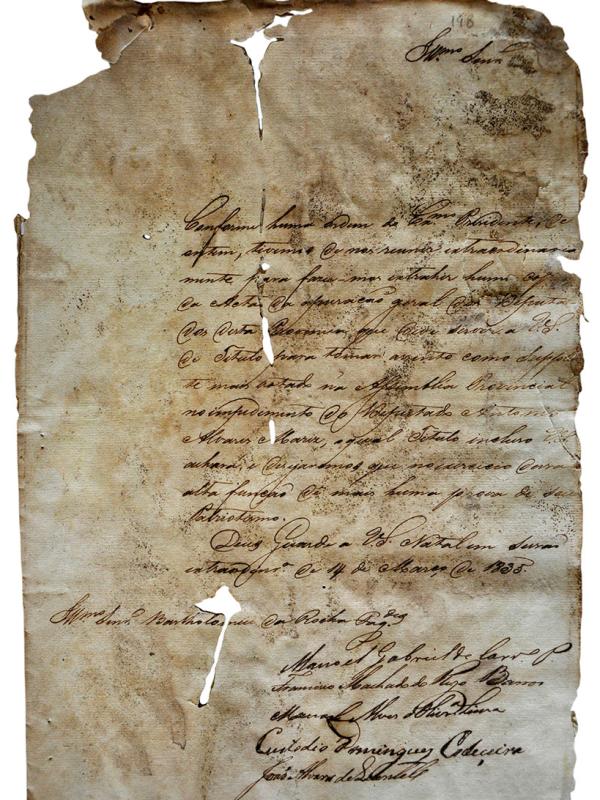 Ata da Assembleia Provincial de 1835